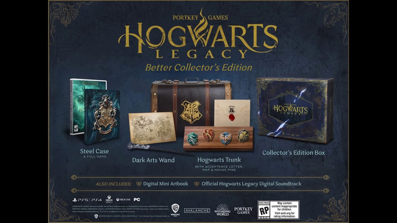 نسخه کالکتورز Hogwarts Legacy