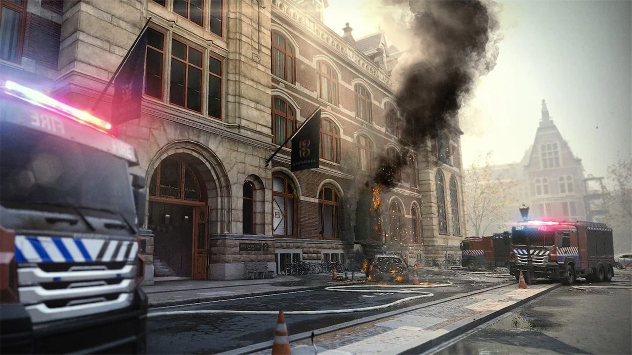 نقشه Breenbergh Hotel بازی Call of Duty Modern Warfare 2