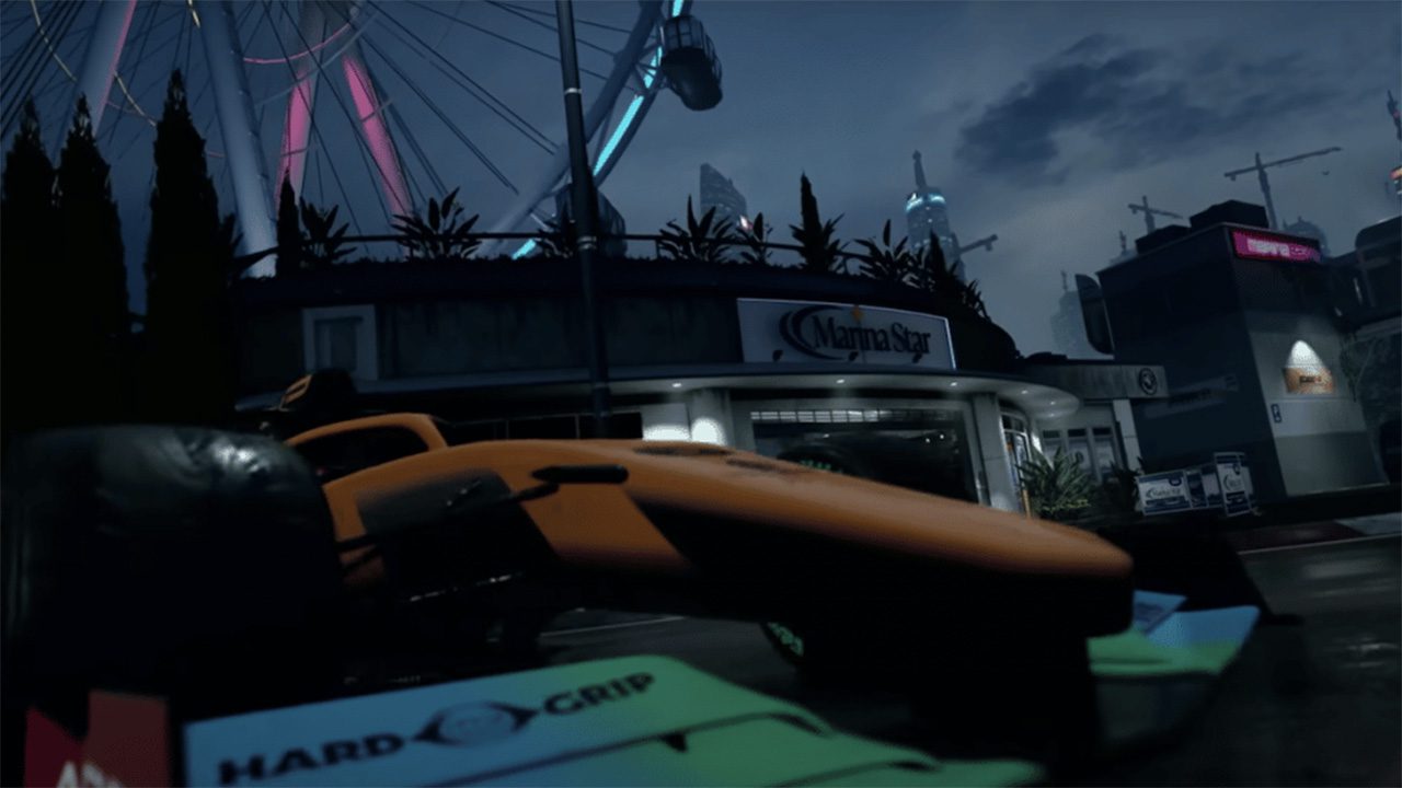 نقشه Marina Grand Prix بازی Call of Duty Modern Warfare 2
