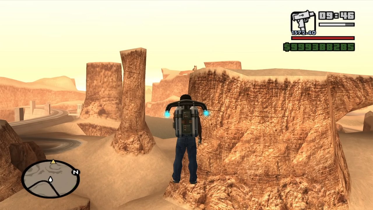اتفاقات مهم GTA | جت پک در Grand Theft Auto: San Andreas