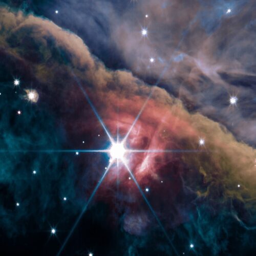 تلسکوپ فضایی جیمز وب سحابی شکارچی