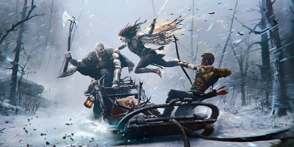 حجم بازی God of War Ragnarok