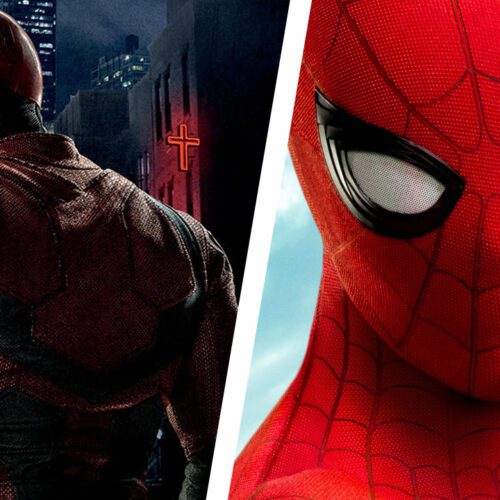 مبارزه دردویل و اسپایدرمن