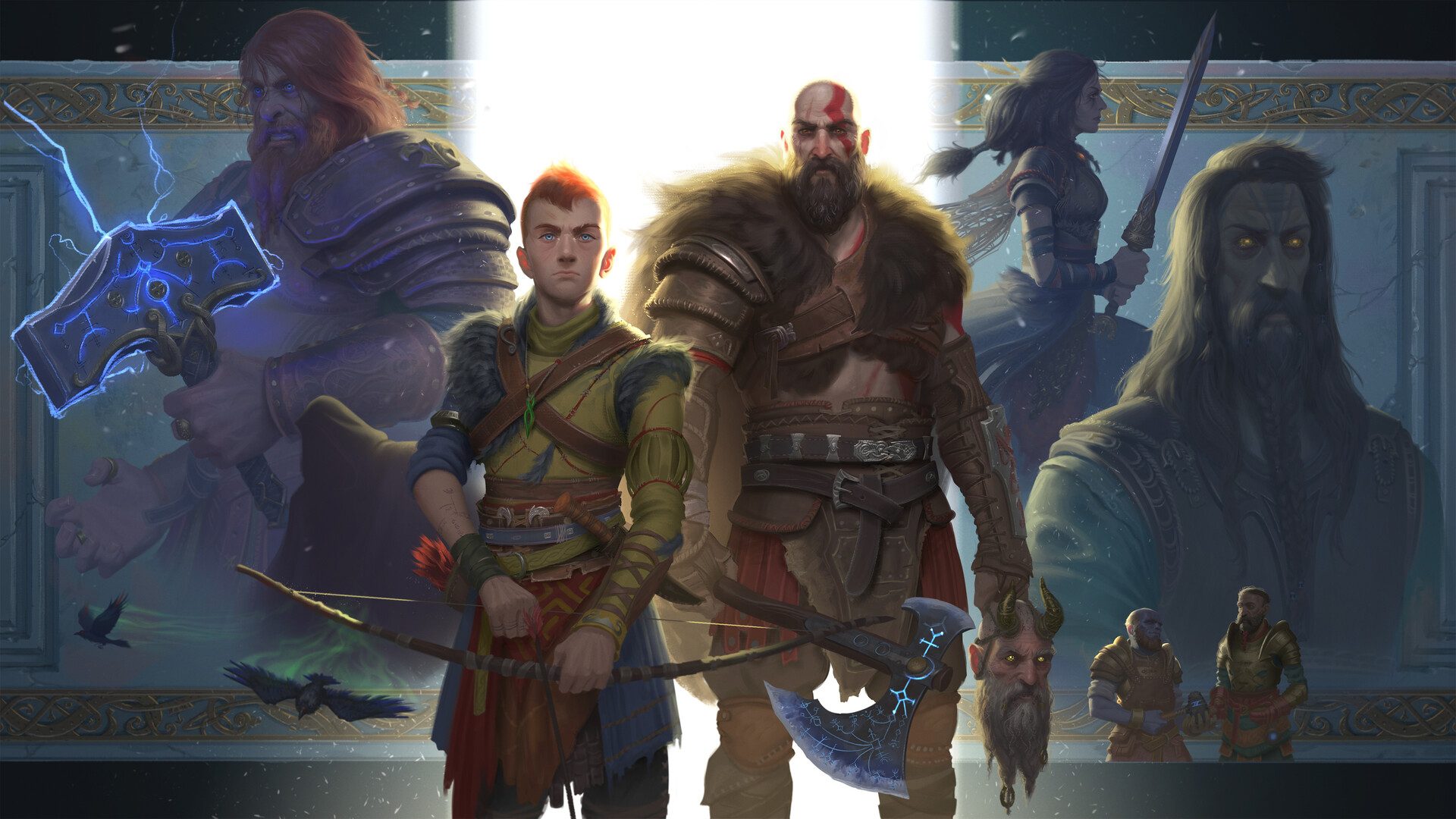 پیشرفت در بازی God of War Ragnarok