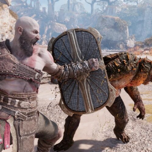 کریتوس در PlayStation All-Stars