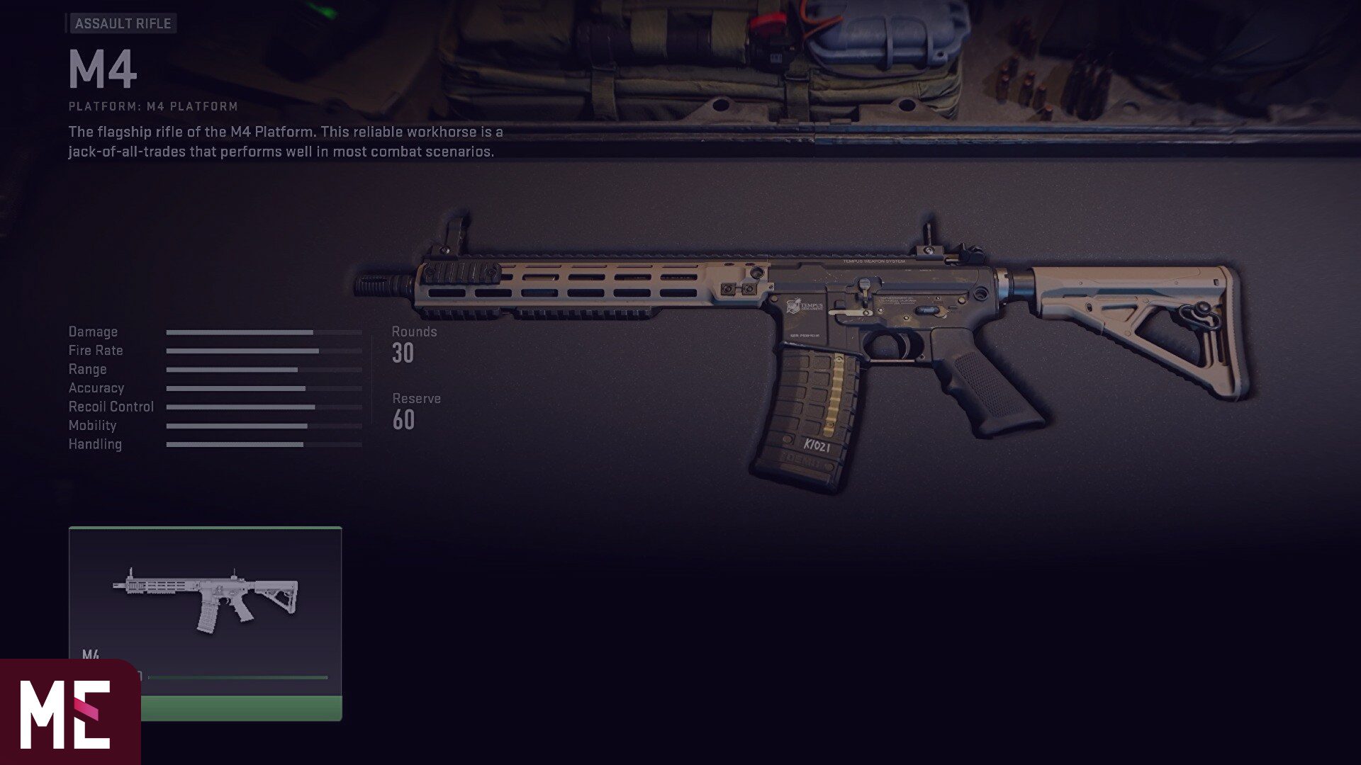 تفنگ M4 در Modern Warfare 2