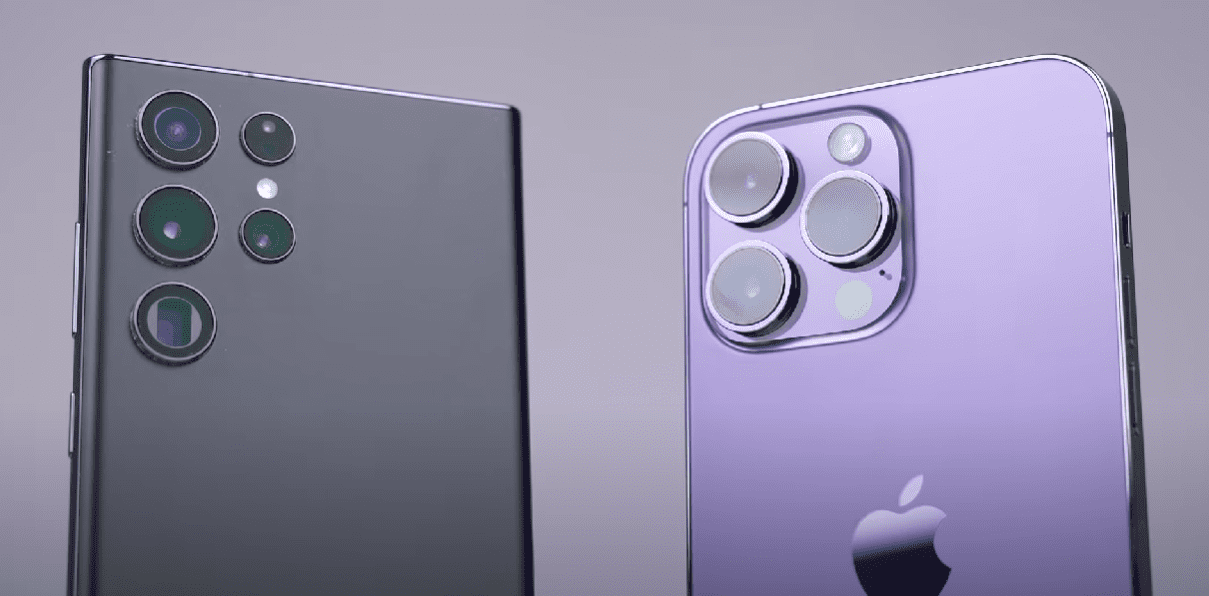 مقایسه آیفون 14 پرو با گلکسی اس 22 پلاس