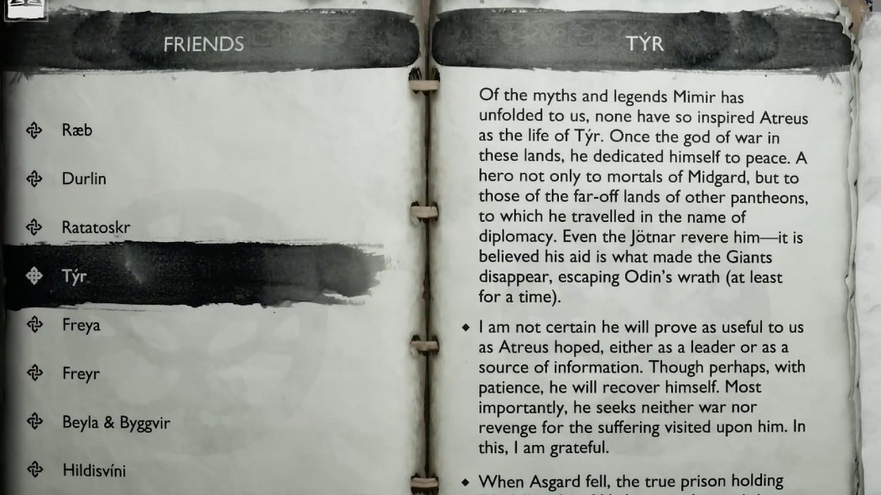 ایستراگ های بازی God of War Ragnarok