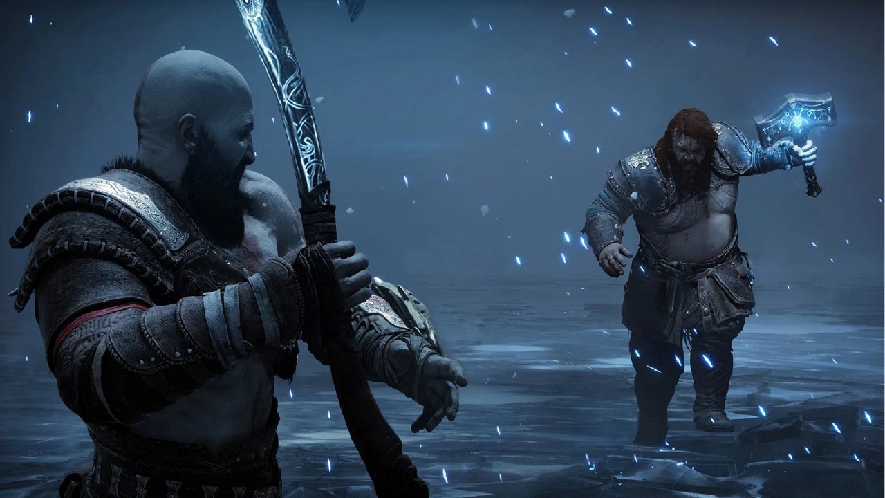 جزئیاتی از ثور در God of War Ragnarok
