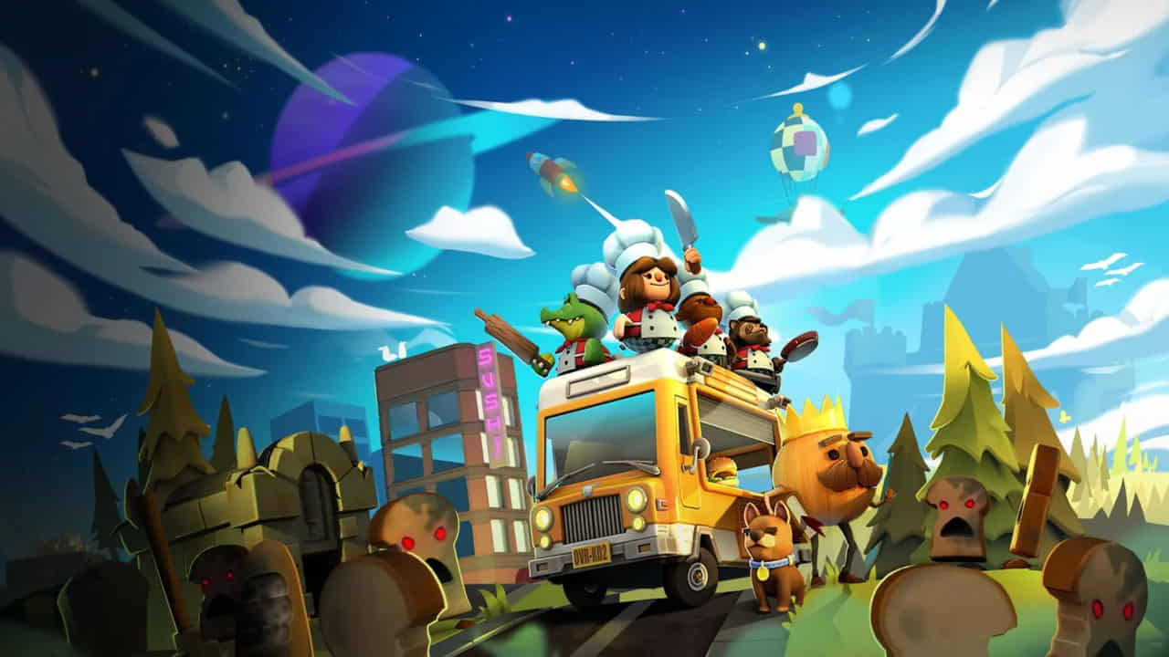 بازی دو نفره Overcooked 2