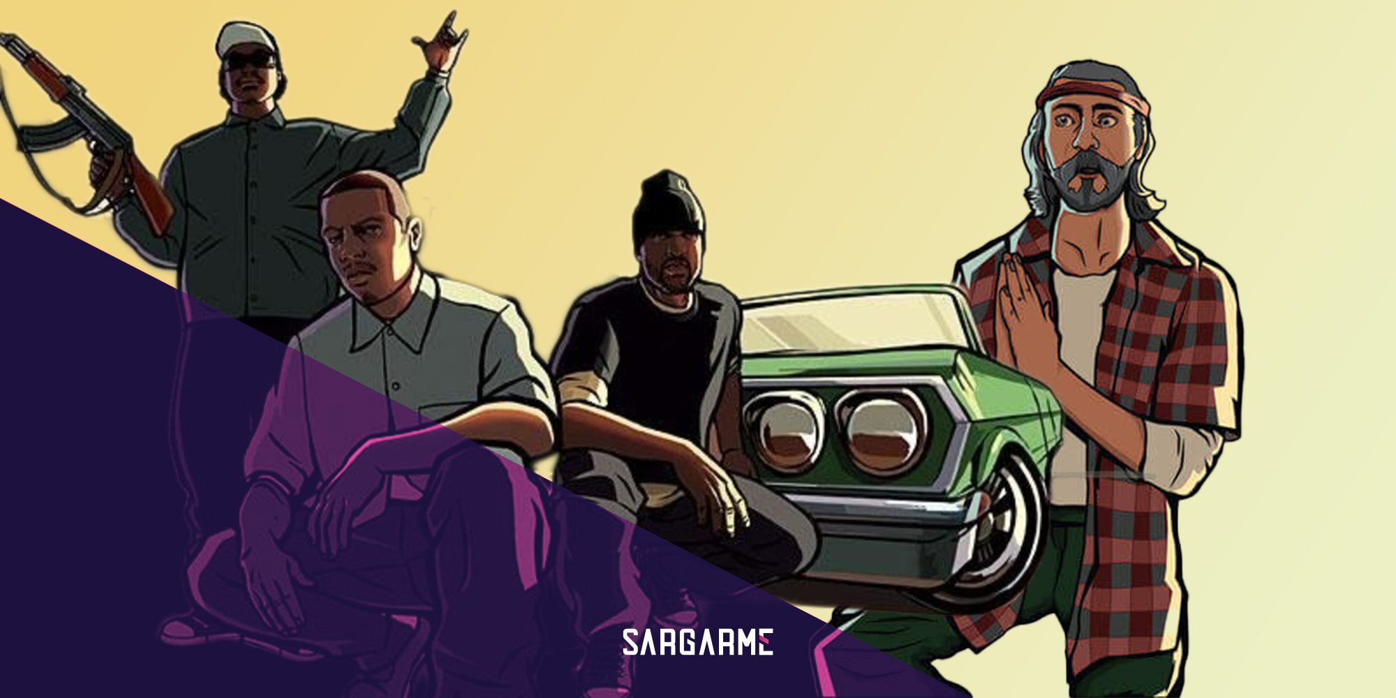 الهام بازی جی تی ای سن آندرس از فیلم Menance to Society