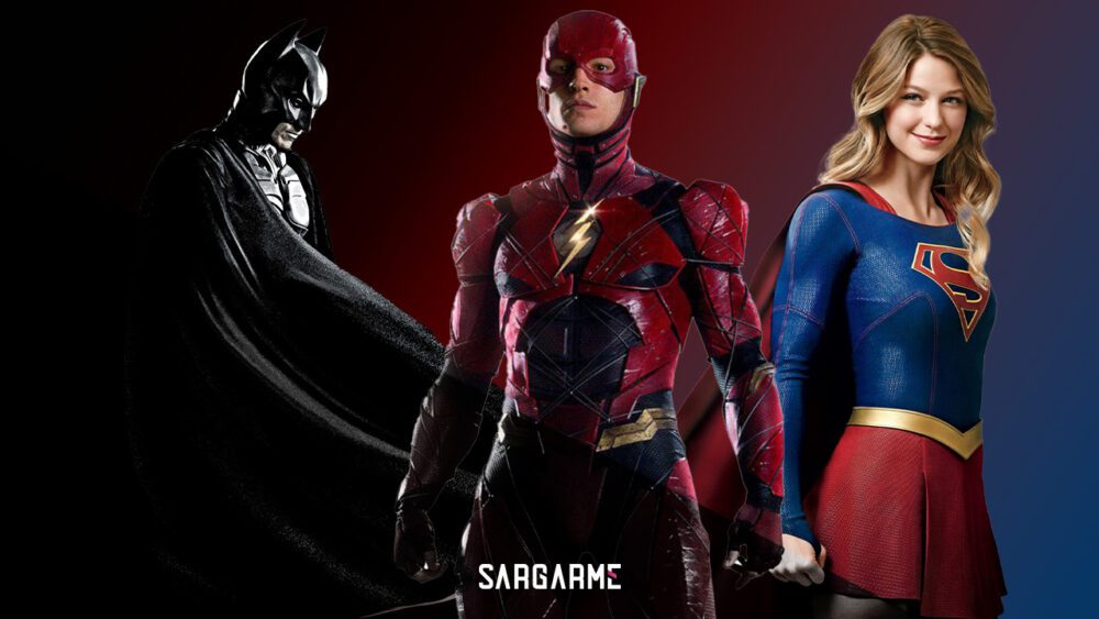 سوپرگرل و بتمن در فیلم The Flash
