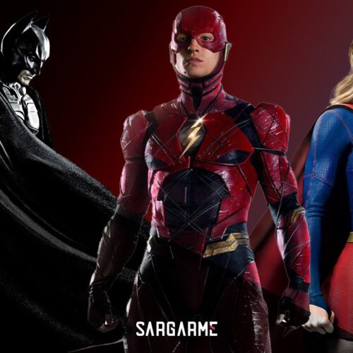 سوپرگرل و بتمن در فیلم The Flash