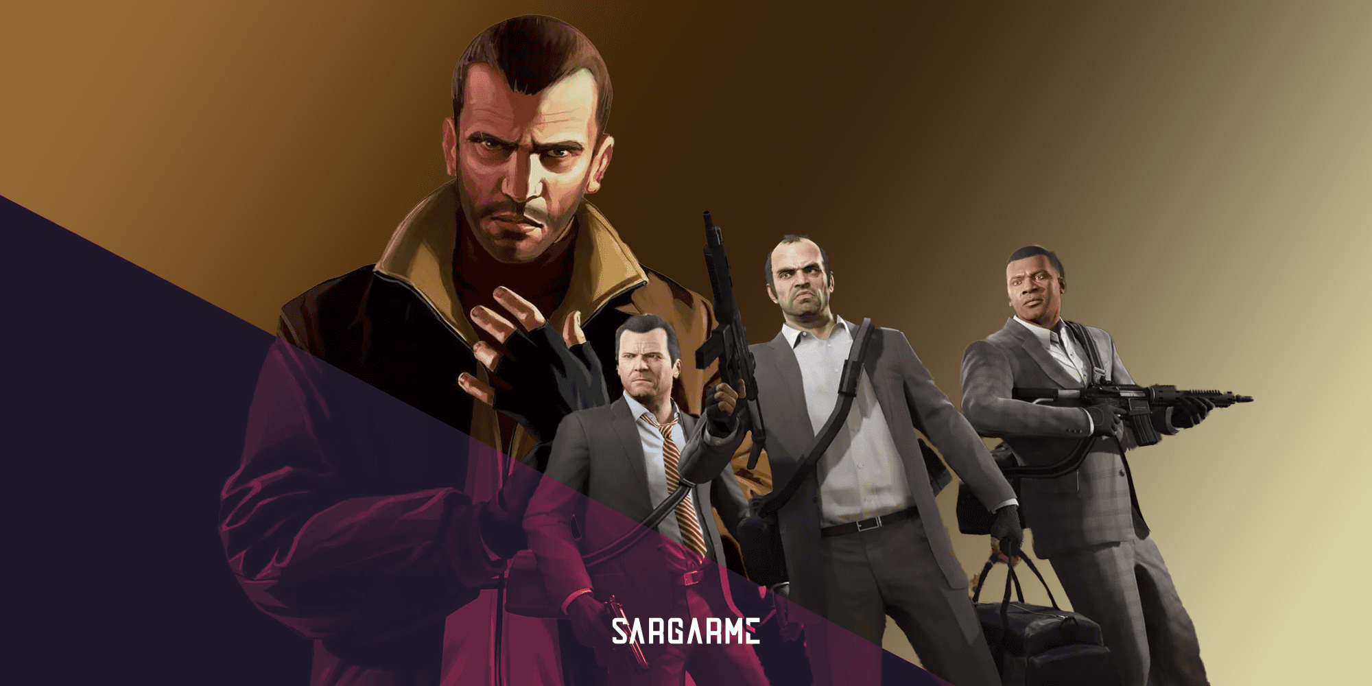 مقایسه بازی GTA V