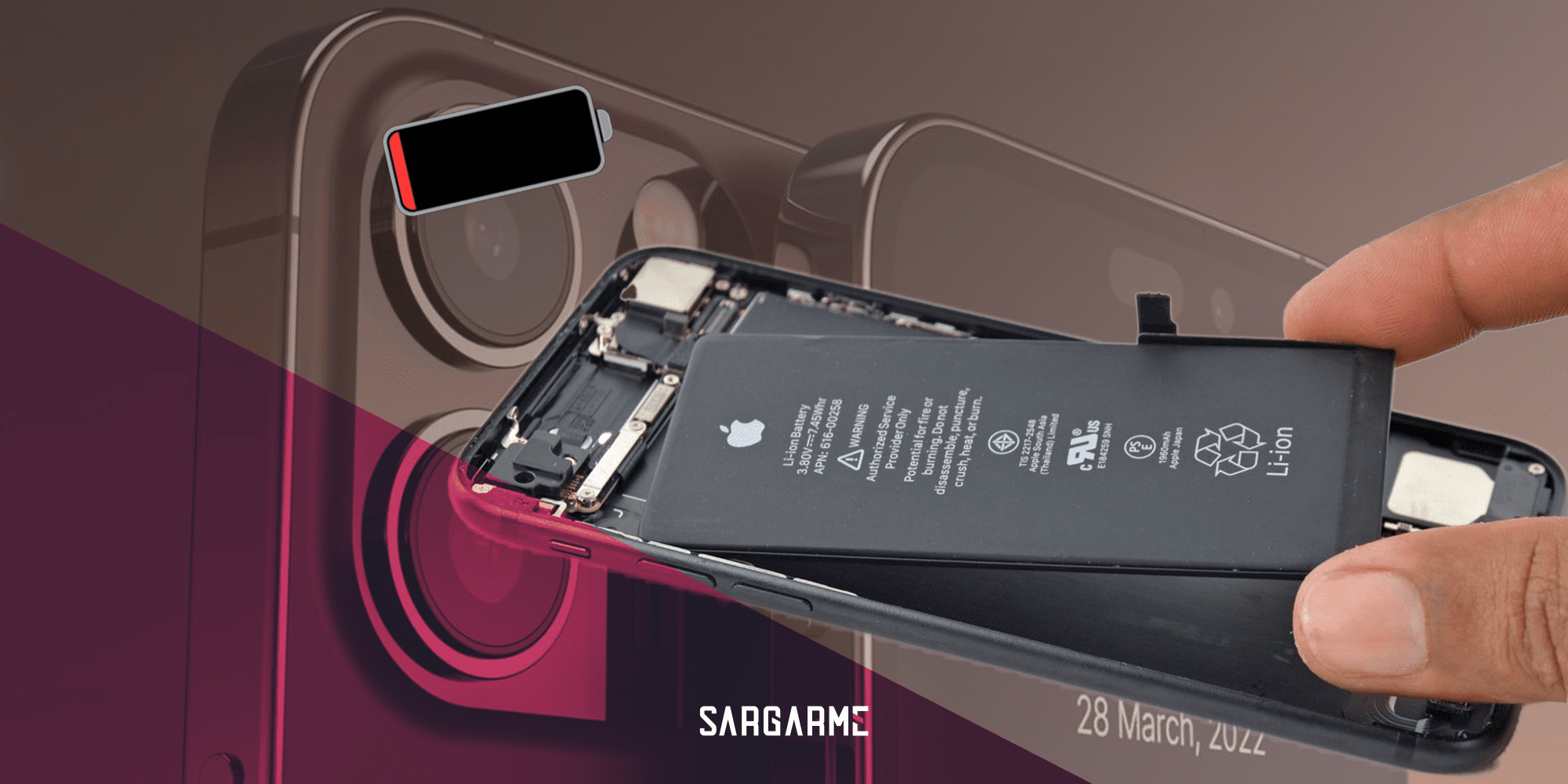 تست باتری آیفون