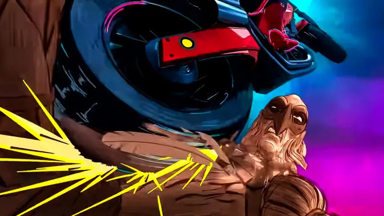 وولچر در انیمیشن Spider-Verse 2