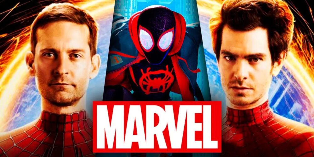 اسپایدرمن توبی مگوایر و اندرو گارفلید