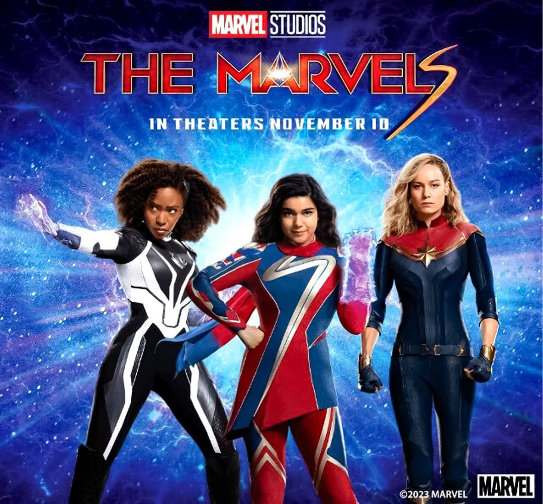 ابرقهرمانان فیلم The Marvels