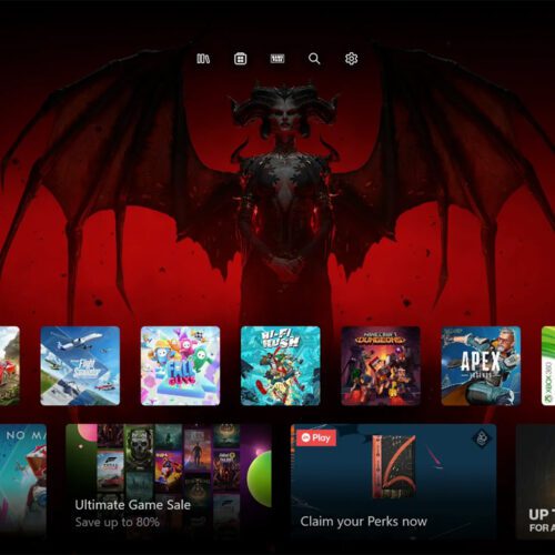 رابط کاربری جدید ایکس باکس هوم