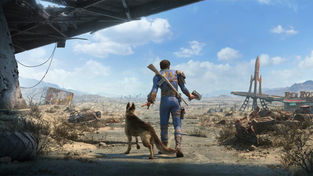 تصاویر پشت صحنه سریال Fallout