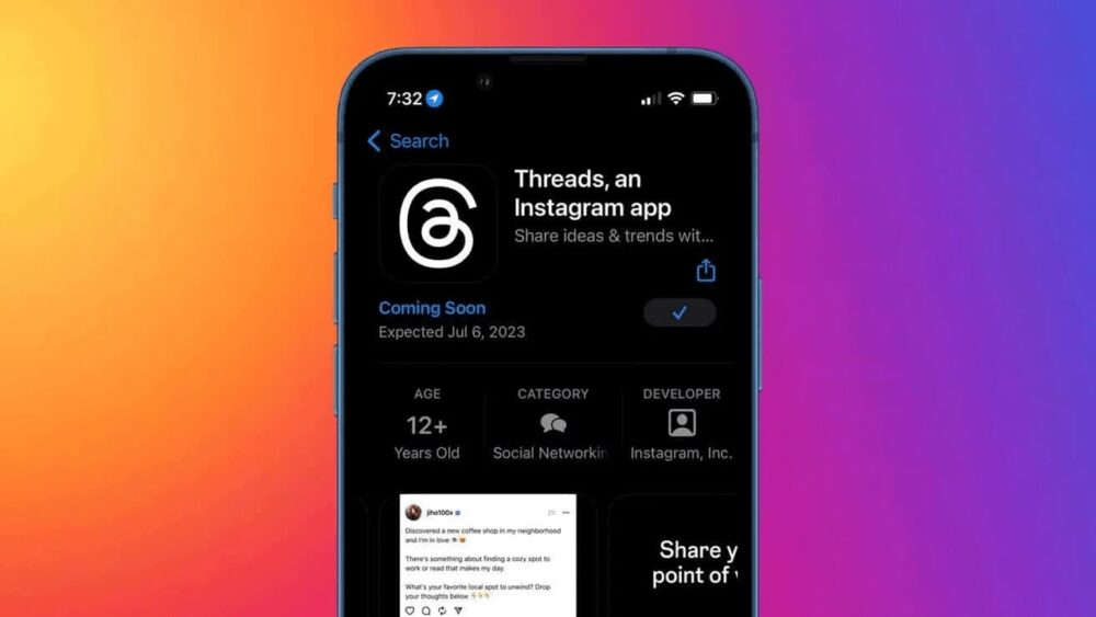 متا شبکه اجتماعی تردز Threads