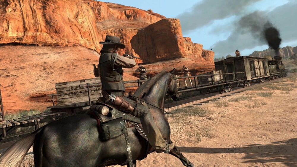 نسخه پلی استیشن 4 بازی Red Dead Redemption