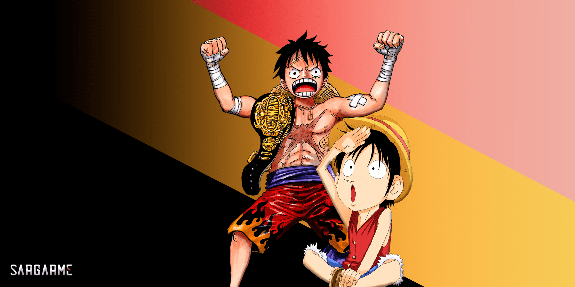 لوفی در انیمه وان پیس