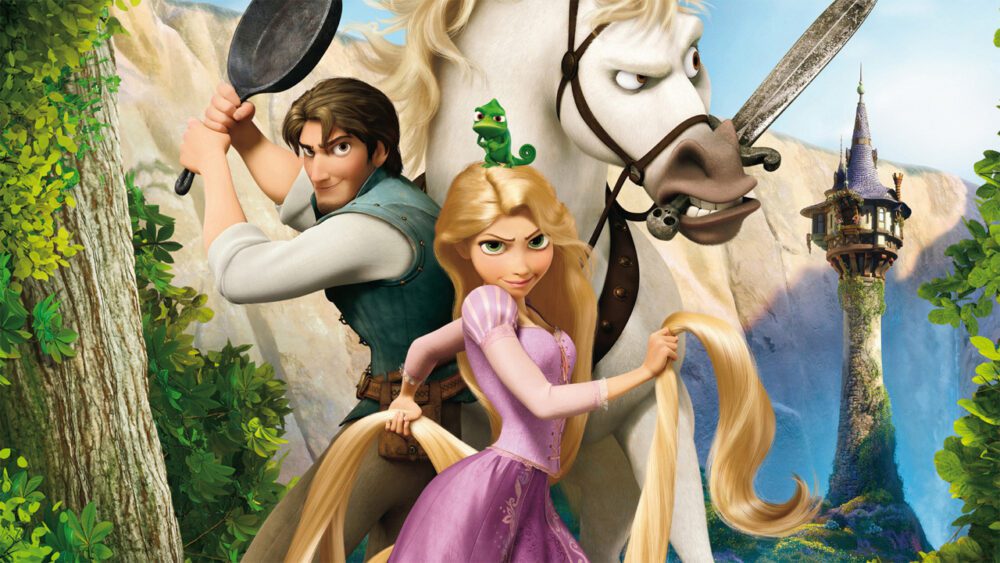 نقش اصلی لایو اکشن Tangled