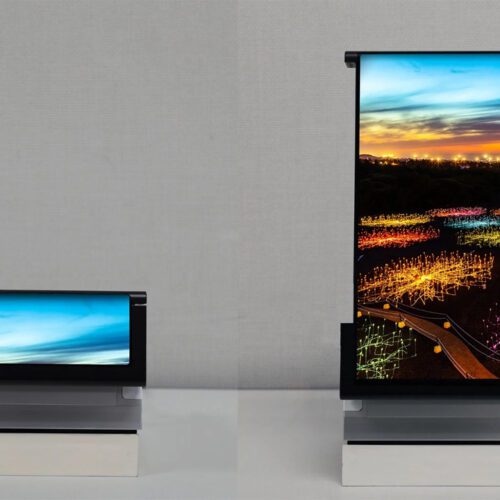 سامسونگ گوشی رول‌شونده