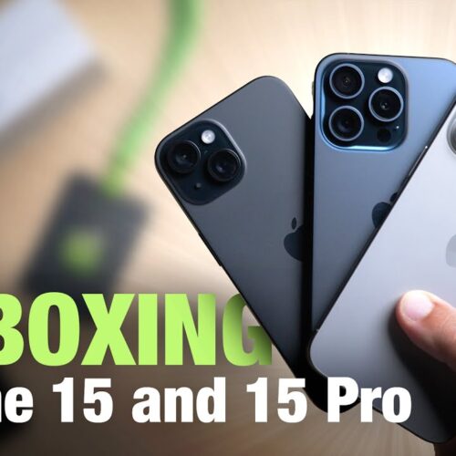 جعبه‌گشایی آیفون ۱۵