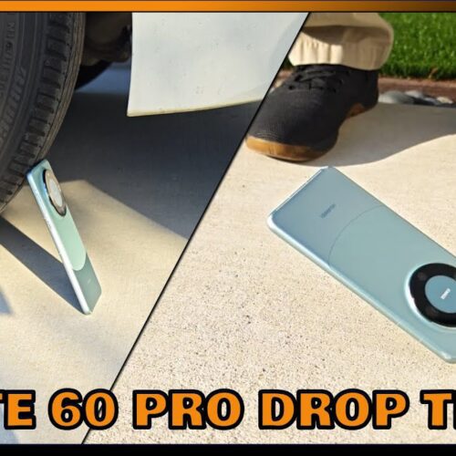 تست مقاومت هواوی میت ۶۰ پرو