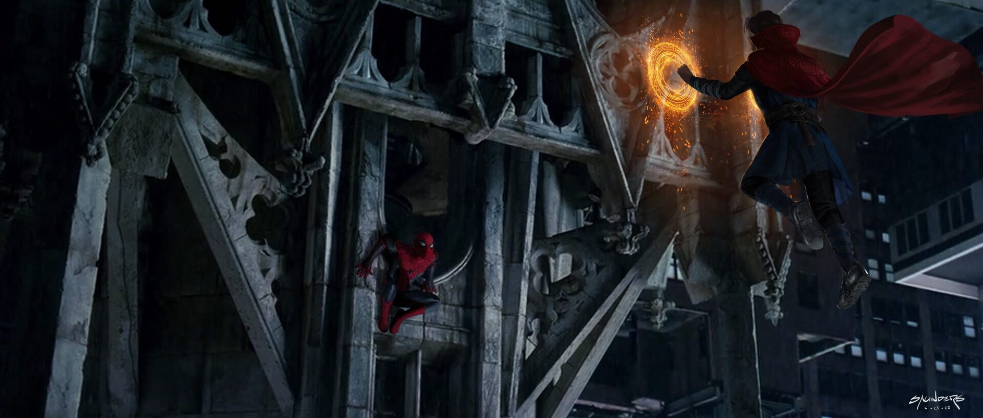 صحنه حذف شده فیلم Spider-Man: No Way Home