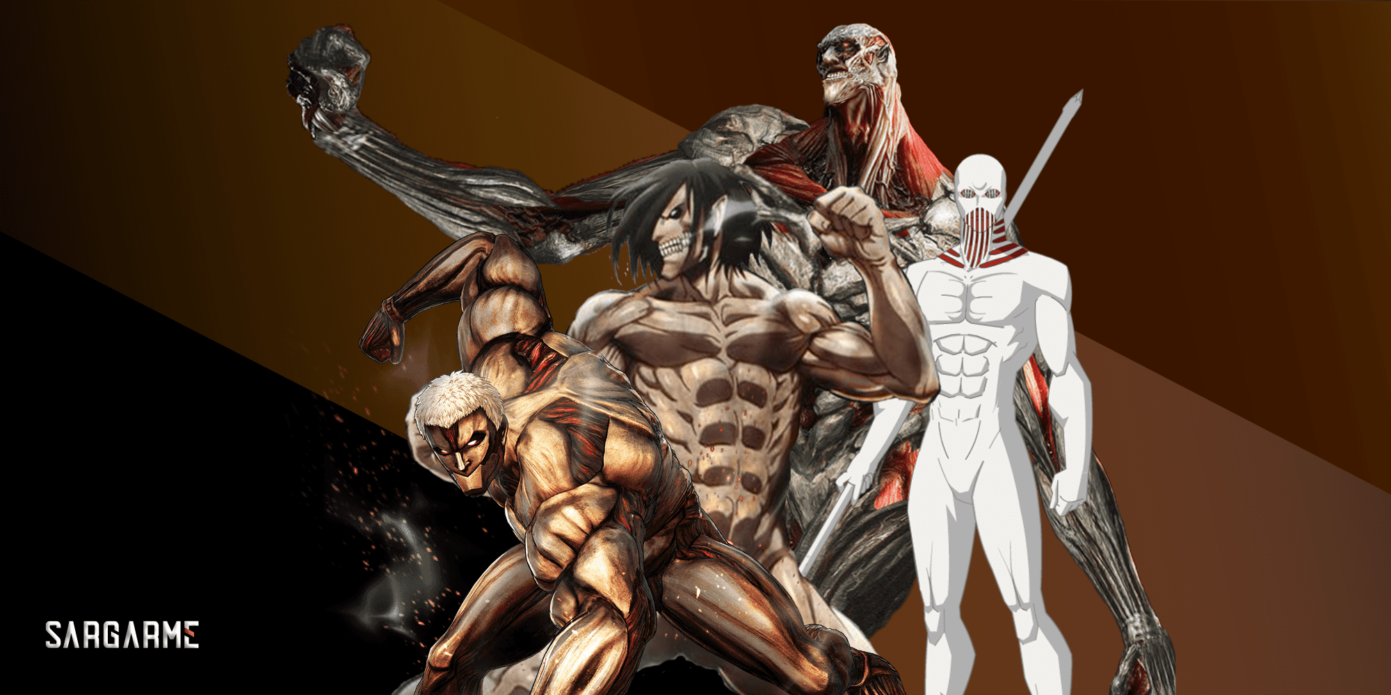 معرفی قوی ترین تایتان ها در انیمه Attack on Titan