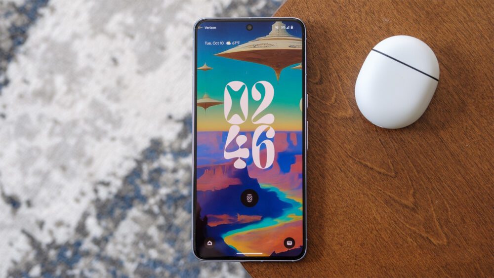 پیکسل ۸ پرو نمایشگر