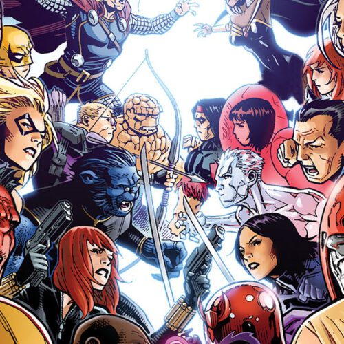 پوستر فن مید Avengers Vs X-Men