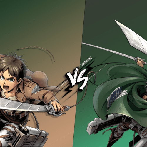 مقایسه شخصیت ارن یگر و لیوای آکرمن از انیمه حمله به تایتان