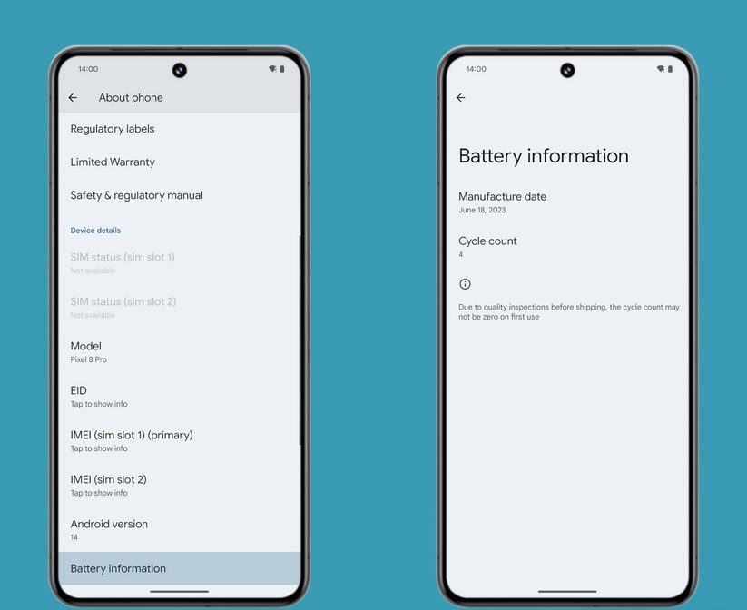 اندروید باتری