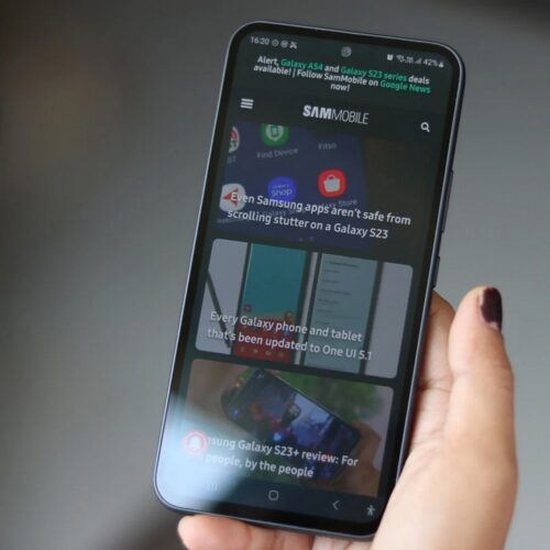 گلکسی A55 بنچمارک