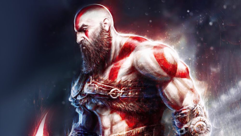 کریتوس جوان در God of War