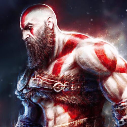 کریتوس جوان در God of War