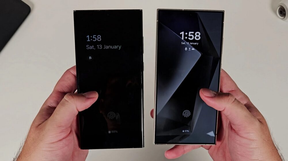 گلکسی S24 نمایشگر همیشه روشن