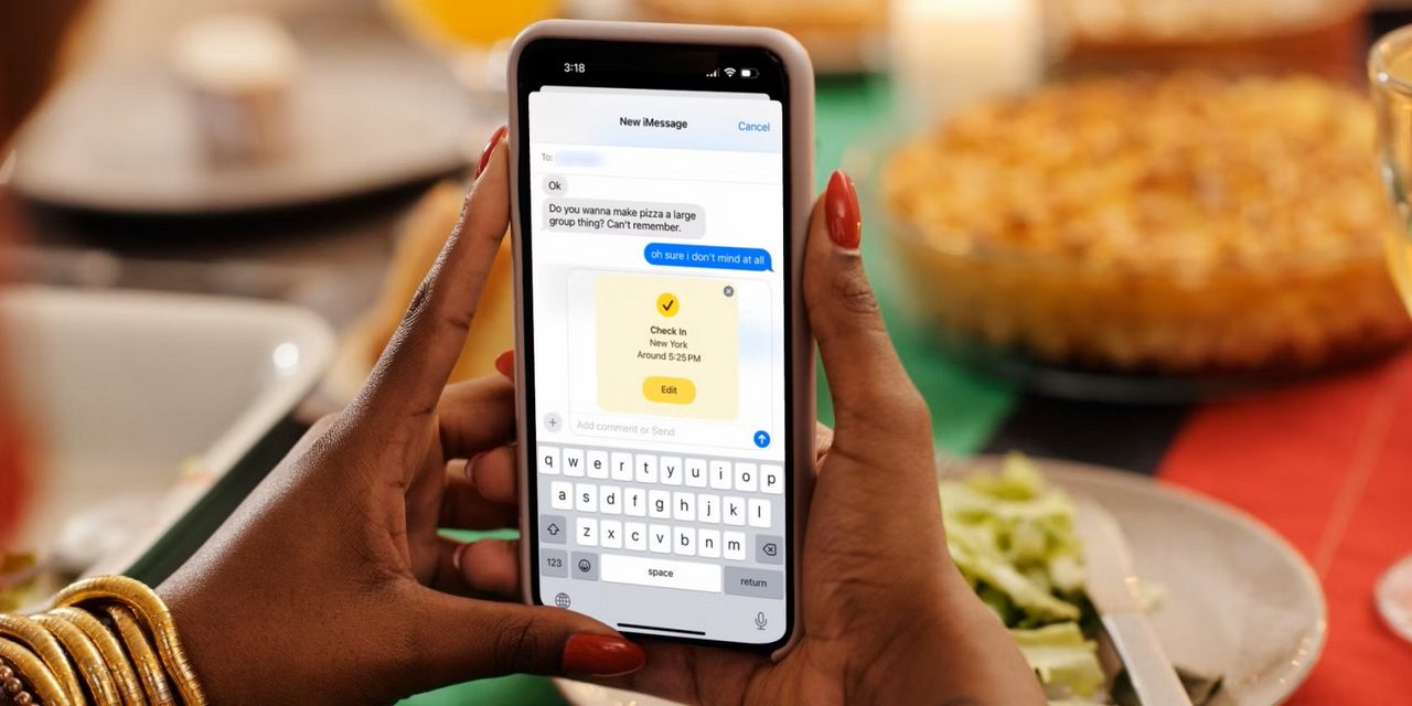 قابلیت Check In در iOS