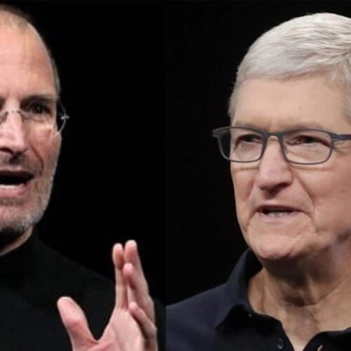 استیو جابز و تیم کوک
