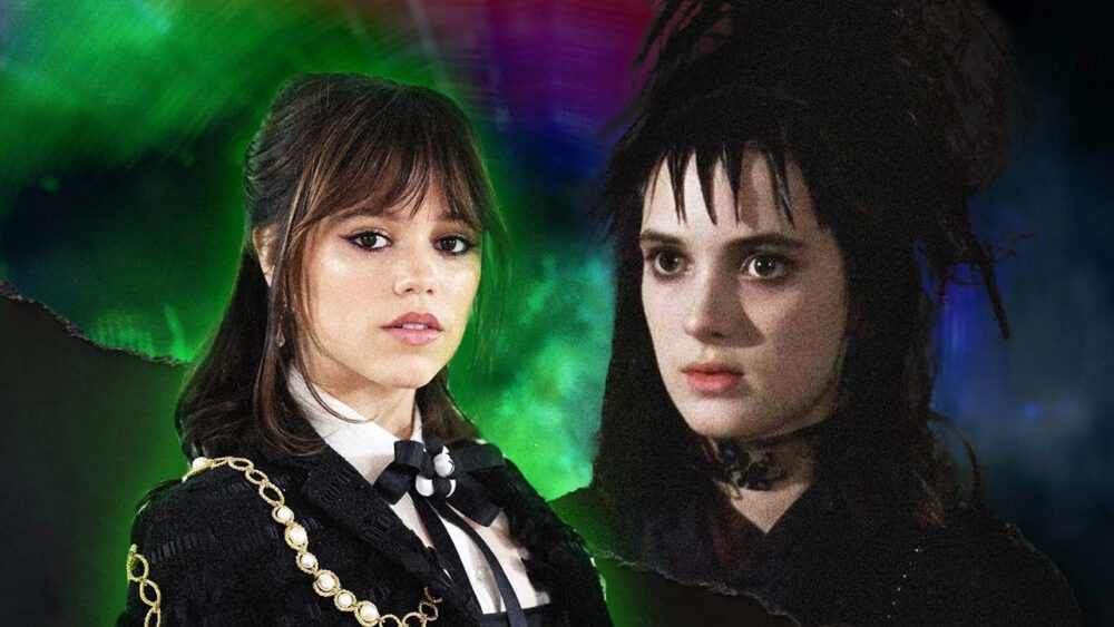 جنا اورتگا در فیلم Beetlejuice 2