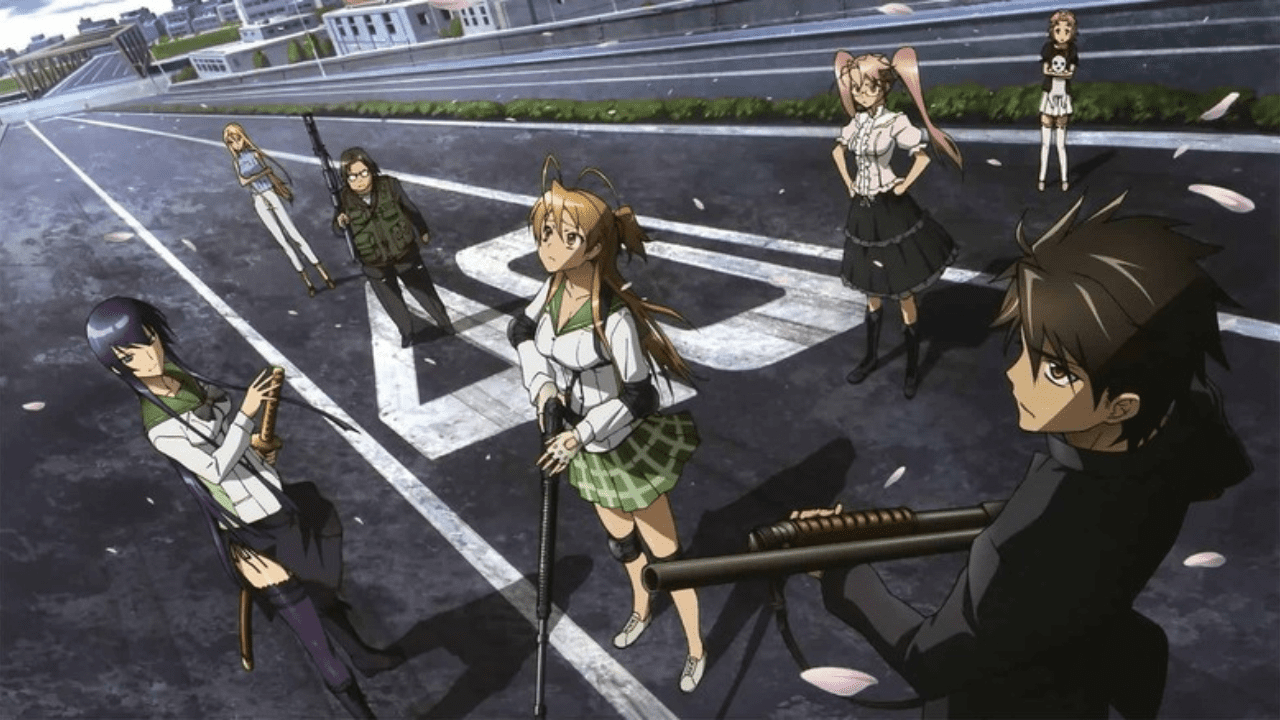 انیمه High School of the Dead