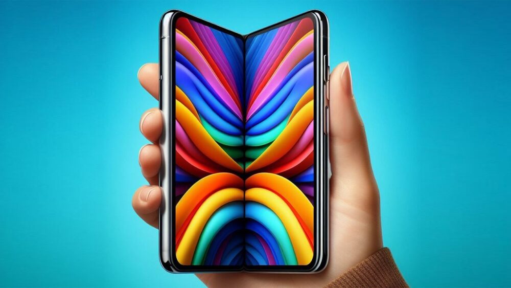 تصاویر گوشی تاشوی اپل