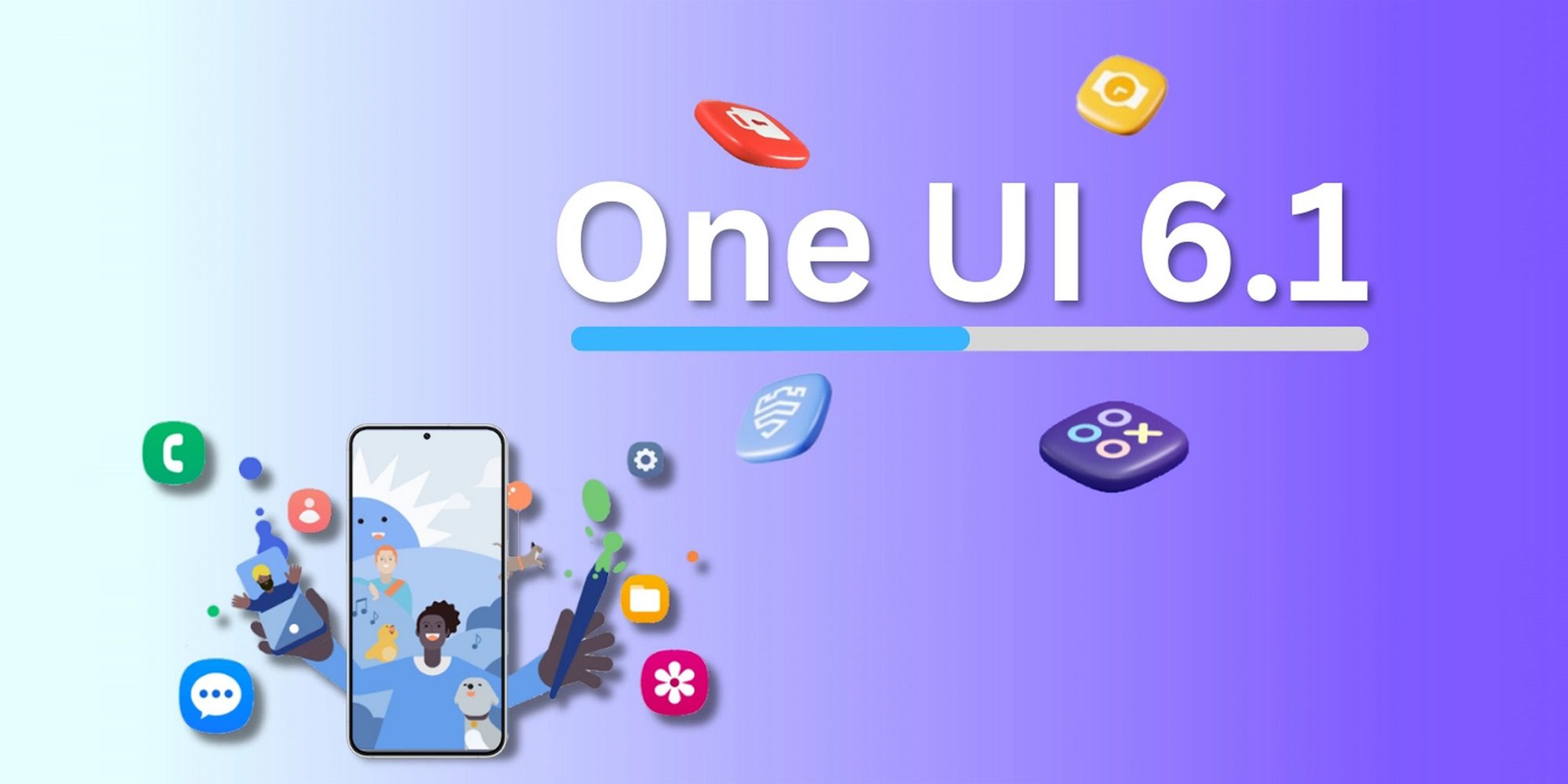 رابط کاربری One UI 6.1