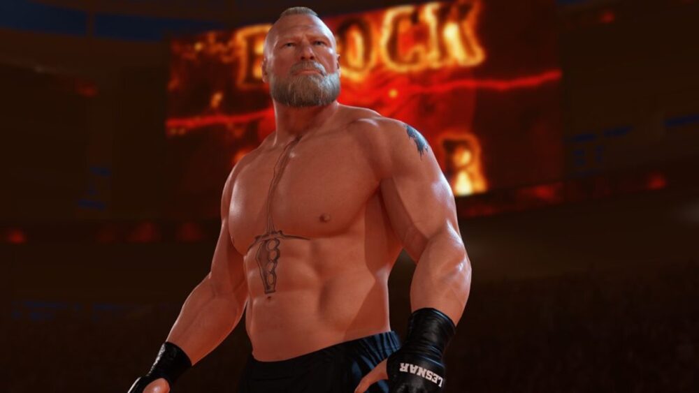 لنسر در بازی WWE 2K24