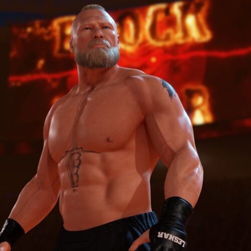 لنسر در بازی WWE 2K24