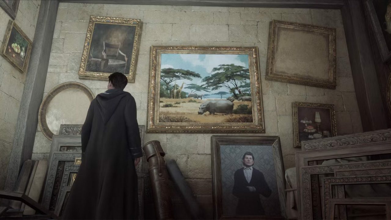 ایستراگ مربوط به هری پاتر و زندانی آزکابان: نقاشی که زن چاق در آن پنهان شده است